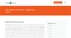 Desktop Screenshot of lightninglove.com